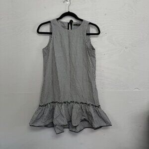 Zara Trafaluc Collection black and white plaid dress, Made in Morocco, Size 0